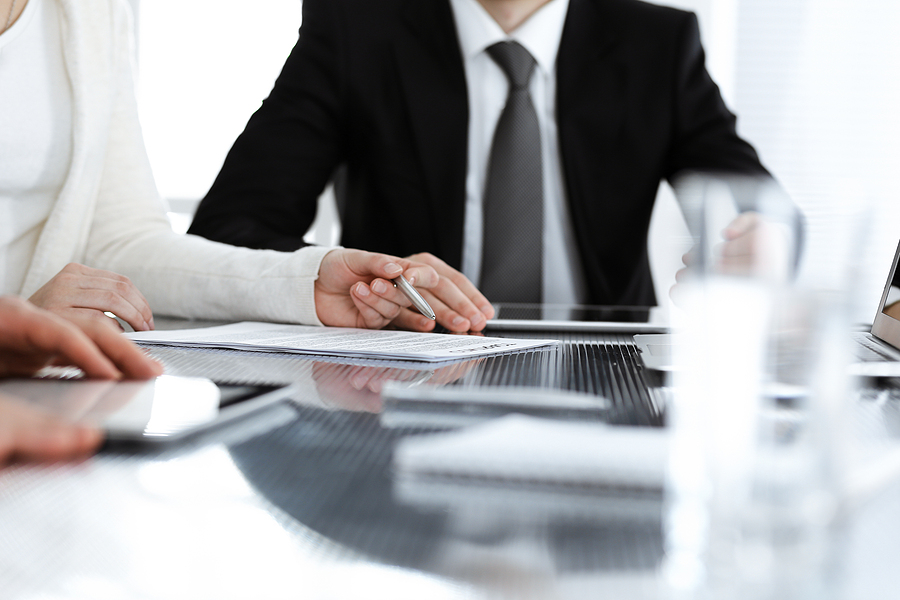 Business People Discussing